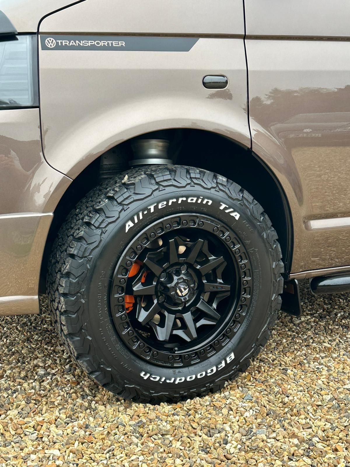 17″ Fuel covert 8.5J 5×120 Wheels