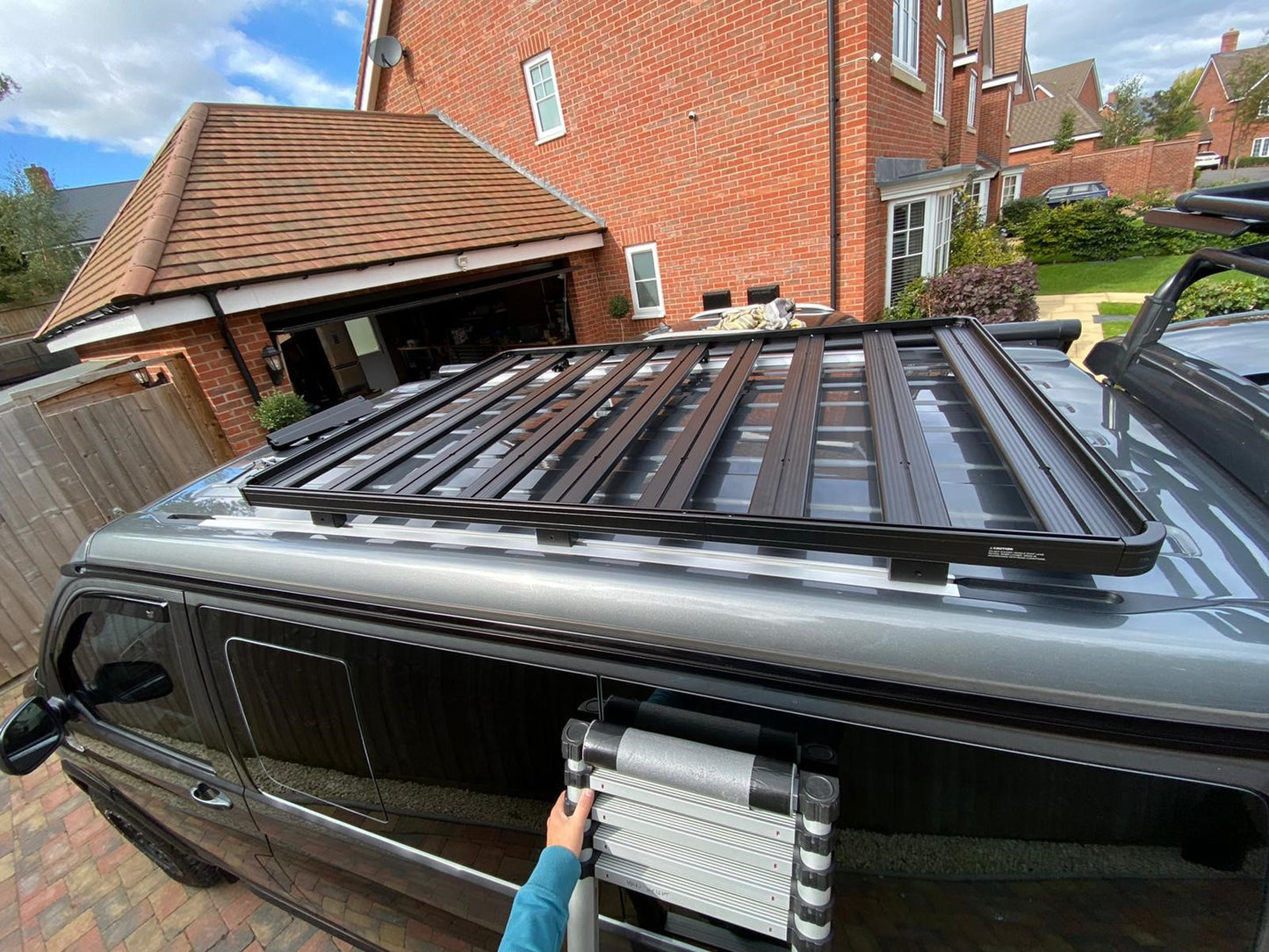 FRONT RUNNER ROOF RACK FOR A VW CALIFORNIA POP TOP