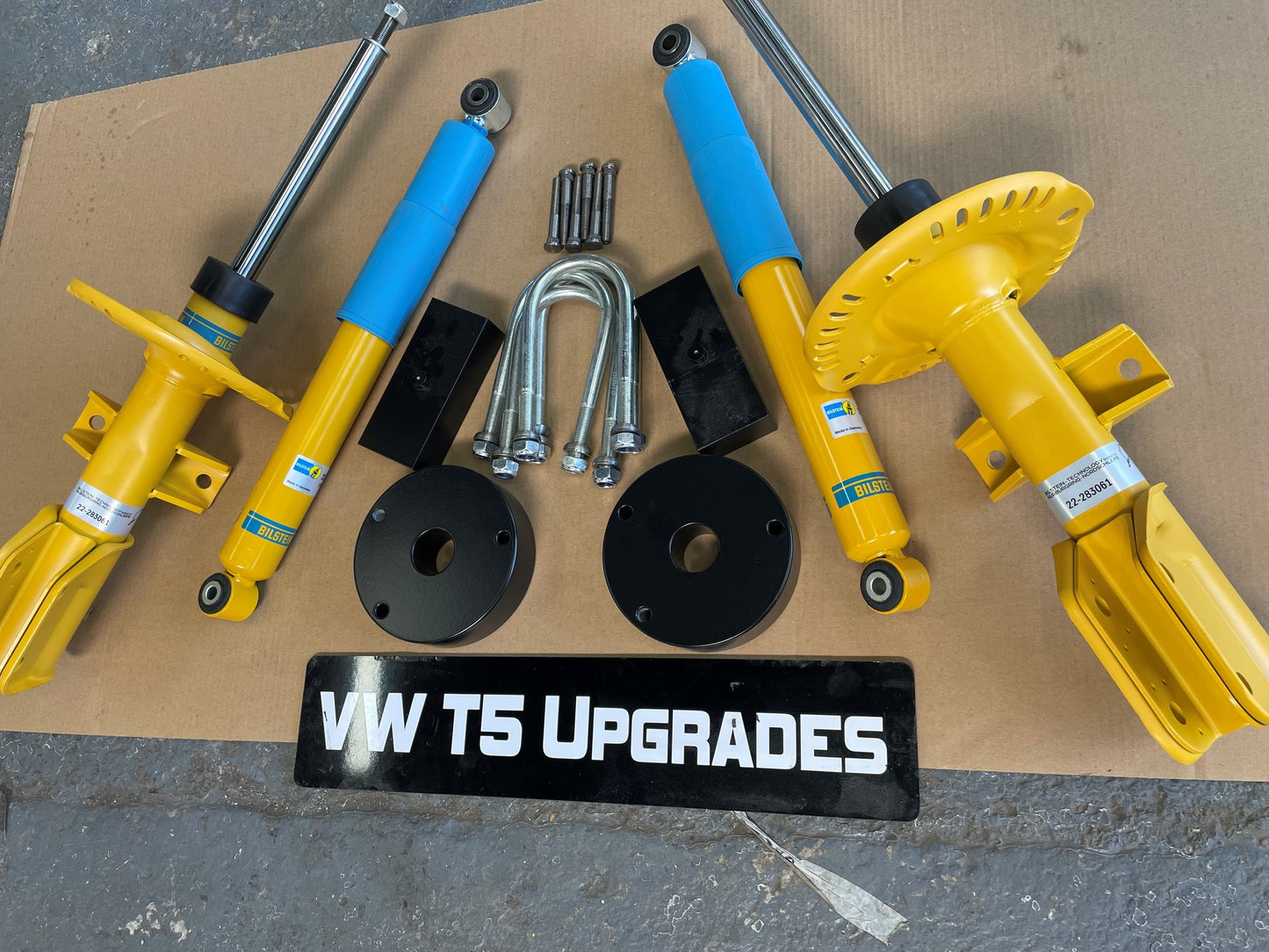 BILSTEIN B6 VW CRAFTER/MAN TGE SHOCK ABSORBER & 40MM LIFT KIT COMBO