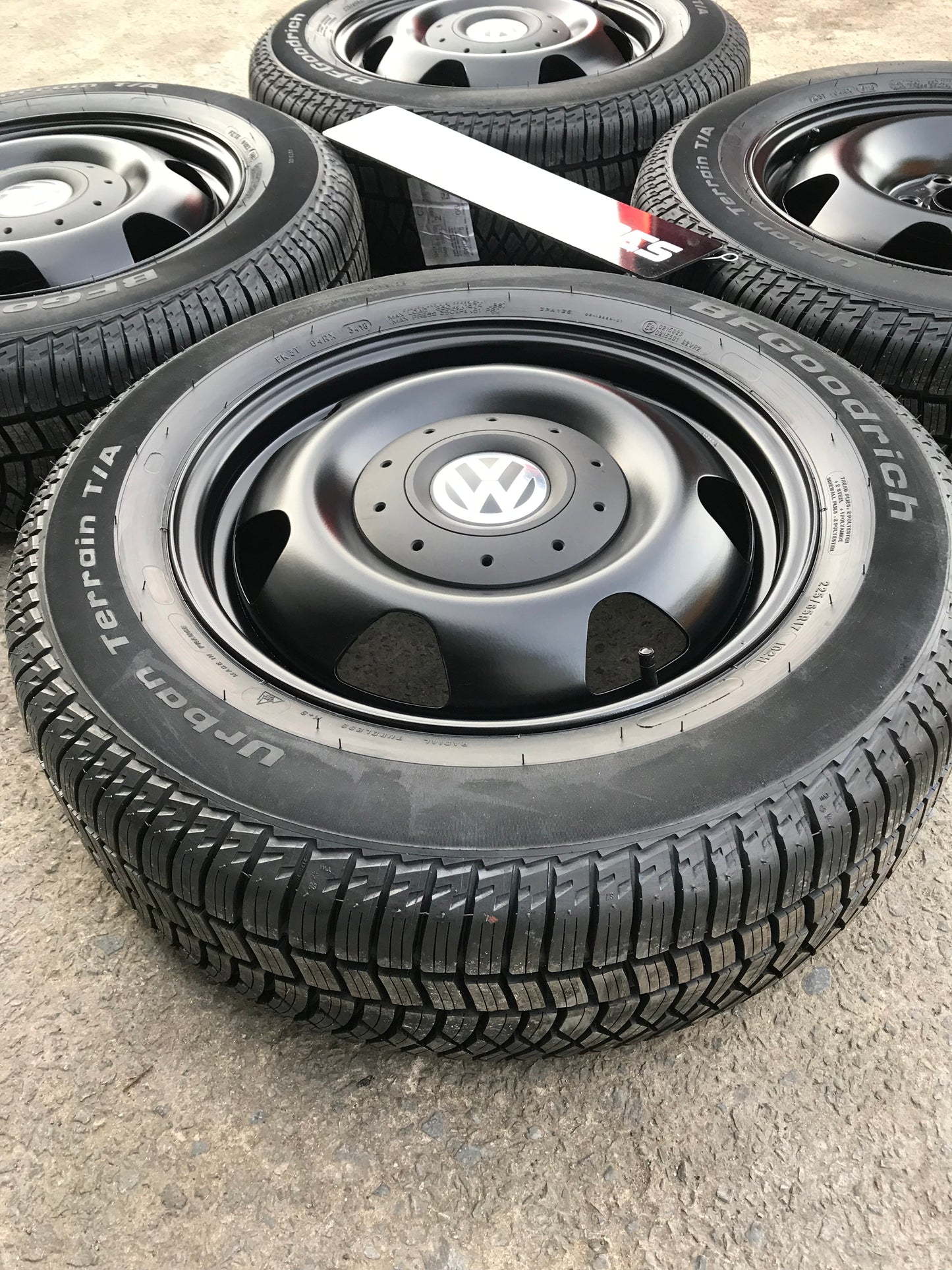 17” GP steel in black