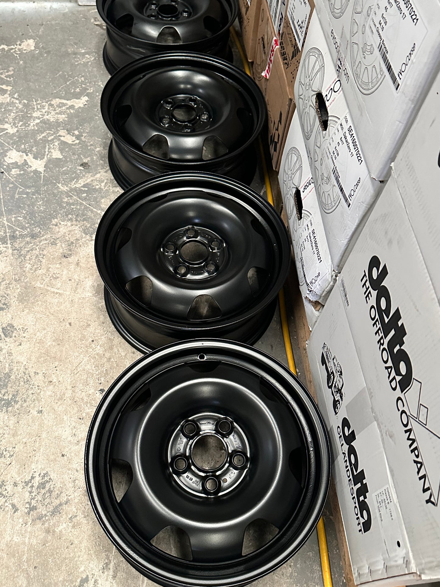 17” GP steel in black