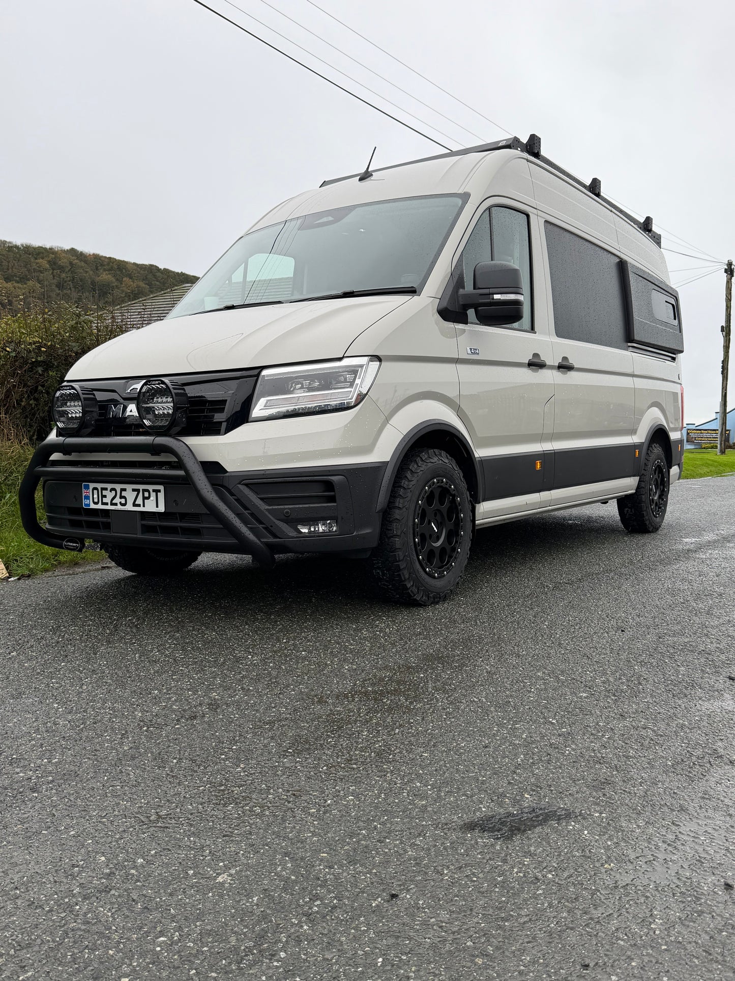 MAN TGE/NEW CRAFTER BLACK A BAR BULLBAR