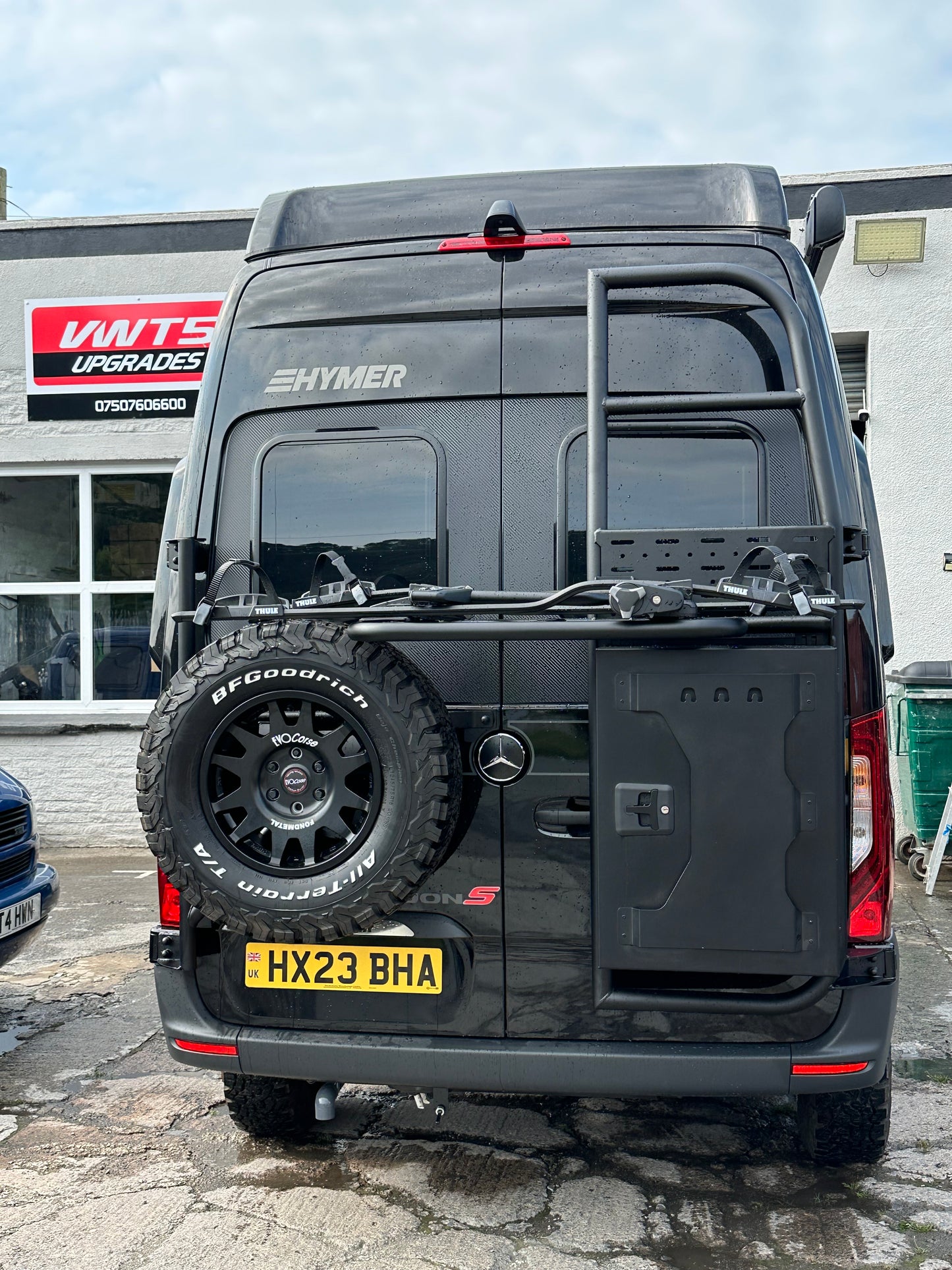 DUTCH VAN PARTS TYRE CARRIER SPRINTER 907