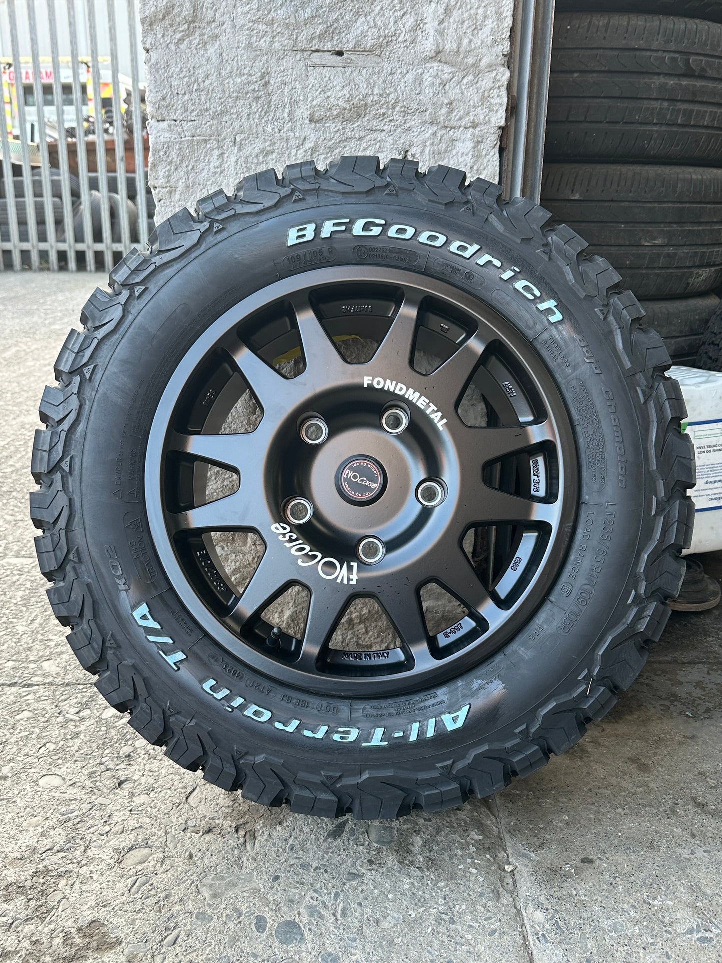 Evo corse Dakar zero Fiat Ducato 5x130