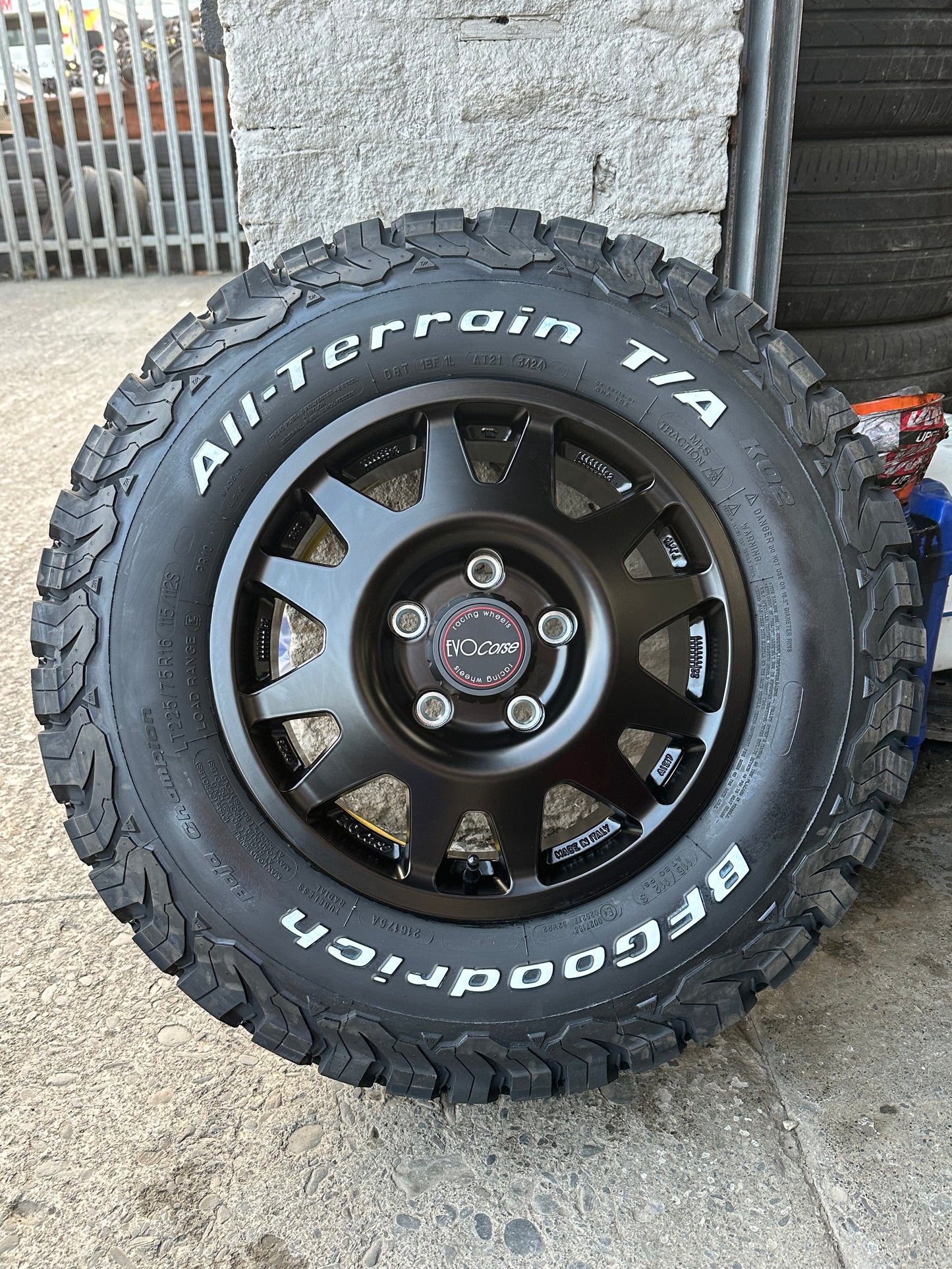 Evo corse Dakar zero 5x160 transit