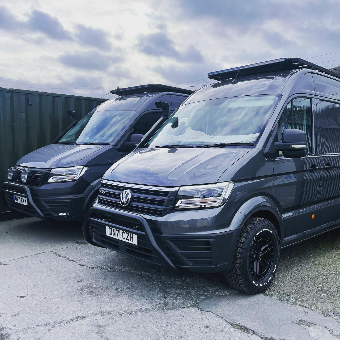 MAN TGE/NEW CRAFTER BLACK A BAR BULLBAR