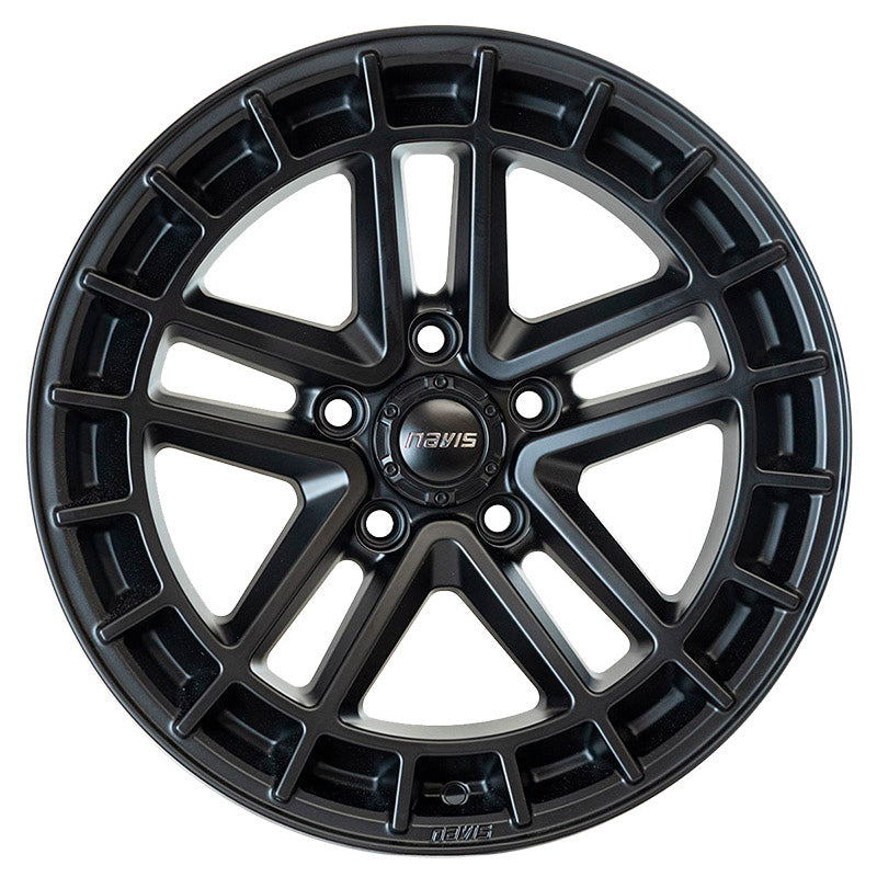 Navis MAC-AT – 17″ Satin Black Finish 8.5J 5×120 Alloy Wheels