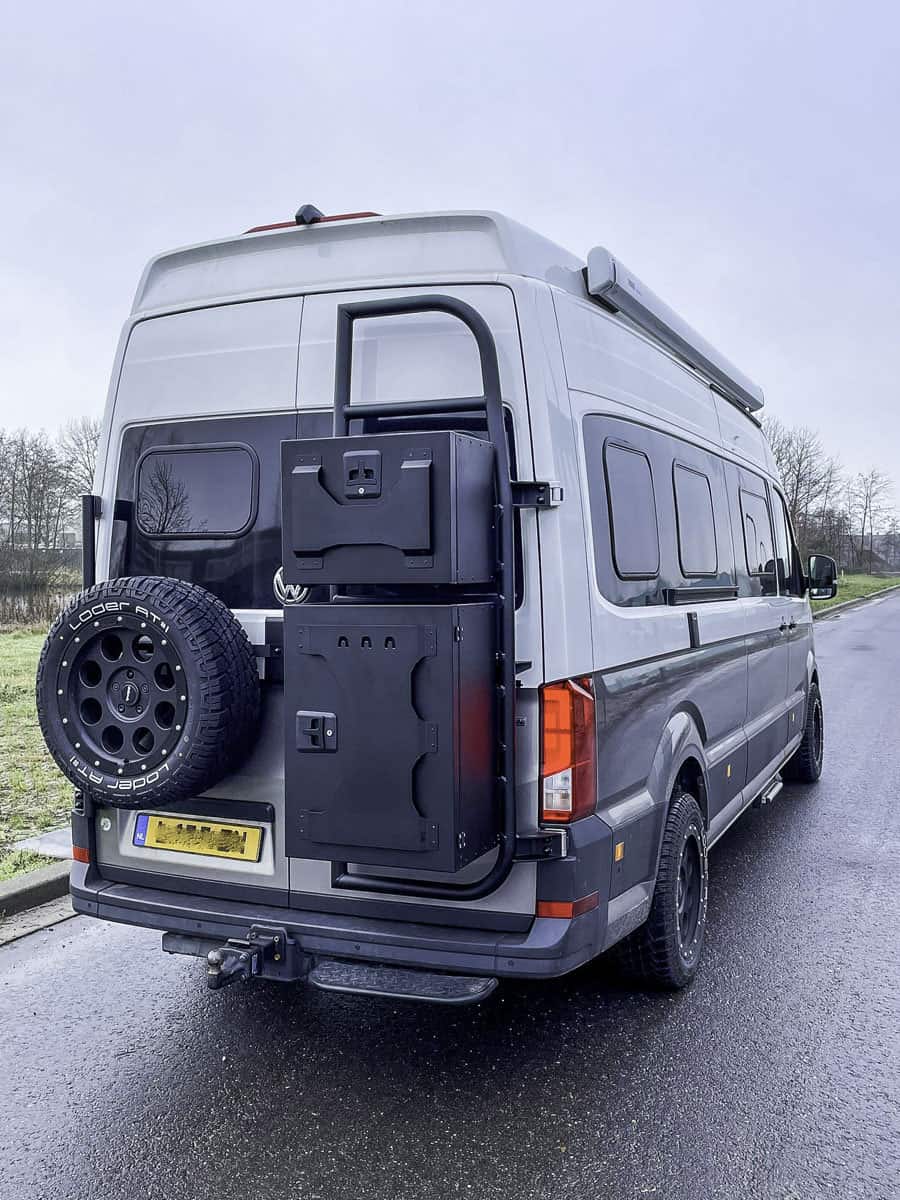 2017 > DUTCH VAN PARTS TYRE CARRIER CRAFTER/MAN TGE