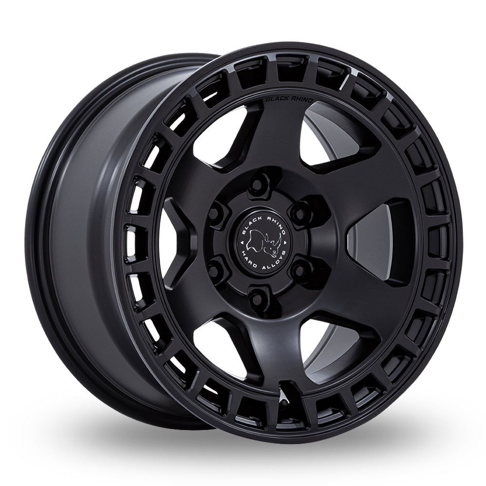 Black Rhino Bahari 6-120 18X8 Matte Black +45mm Offset