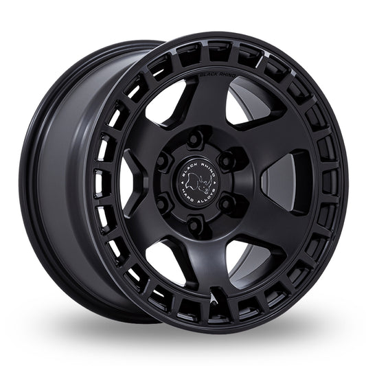 Black Rhino Bahari 6-120 18X8 Matte Black +45mm Offset