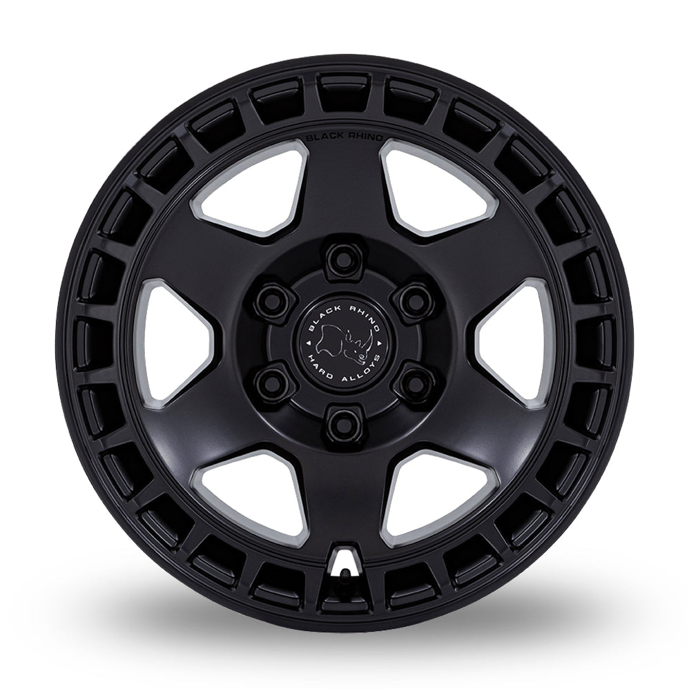 Black Rhino Bahari 6-120 18X8 Matte Black +45mm Offset