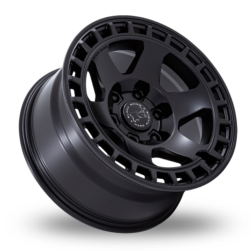 Black Rhino Bahari 6-120 18X8 Matte Black +45mm Offset