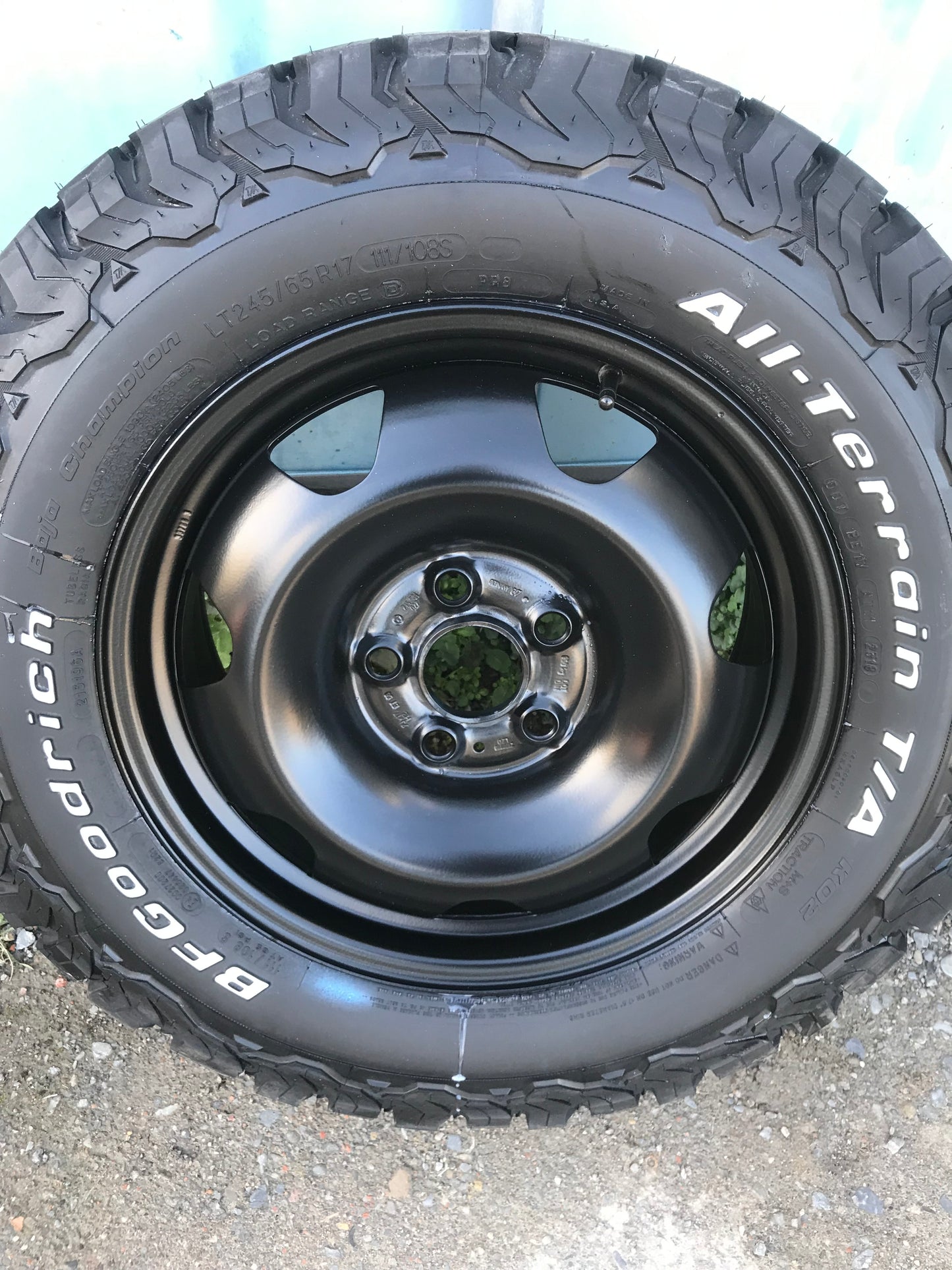 17” GP steel in black