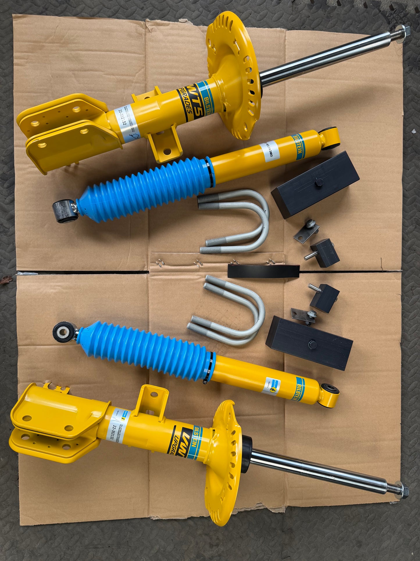 40mm lift kit for Crafter / MAN Bilstein