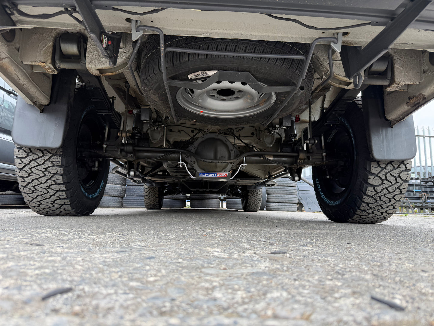 REAR DIFFERENTIAL SKID PLATE MERCEDES SPRINTER W906 4×4, W907 4×4 AND W907 VS30 4MATIC