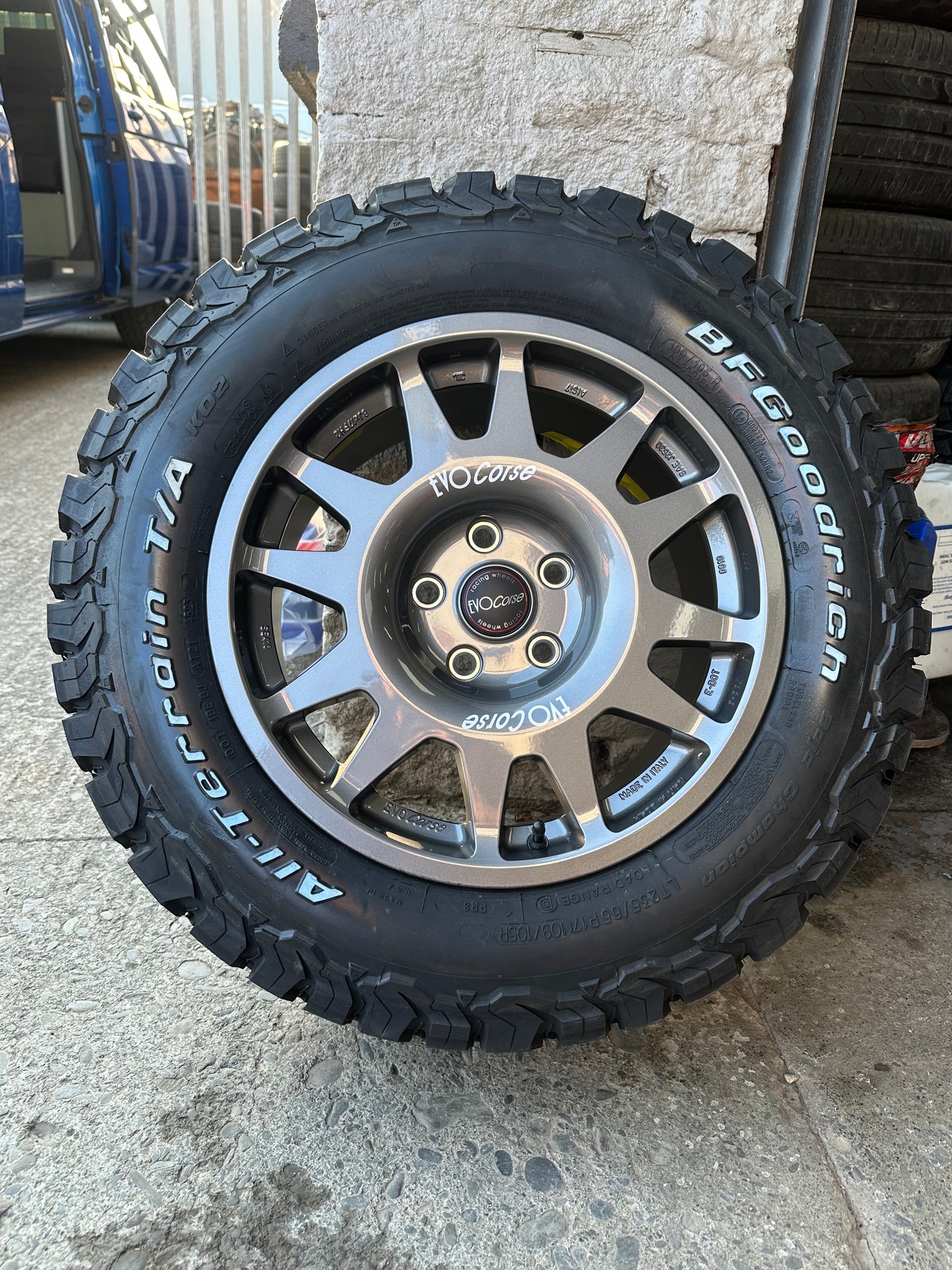 Evo corse Dakar zero 5x160 transit 16”